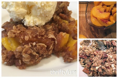 Peach Crumble