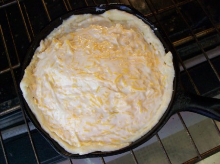 Summer Fresh Tomato Pie for One