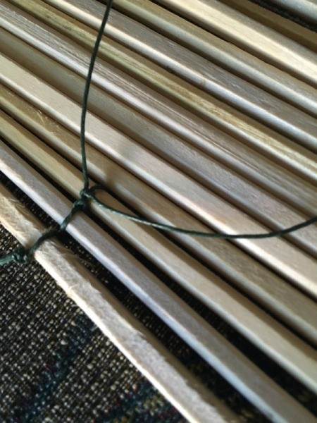 Upcycled Chopstick Trivet