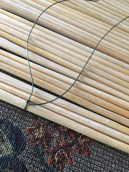 Upcycled Chopstick Trivet