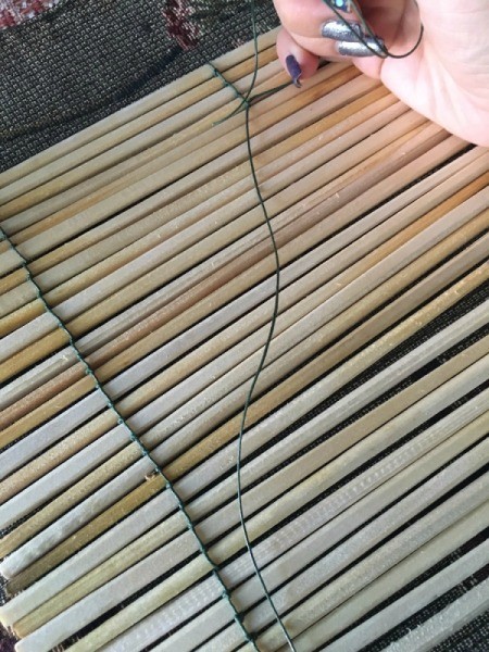 Upcycled Chopstick Trivet