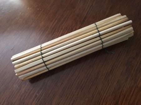 Upcycled Chopstick Trivet