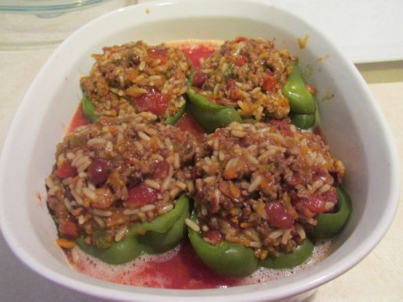 Stuffed Green Peppers