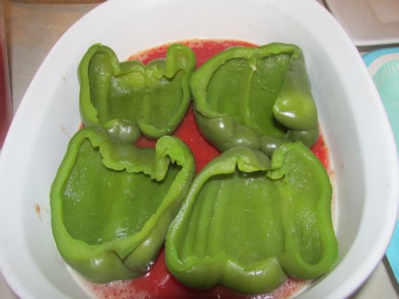 Stuffed Green Peppers