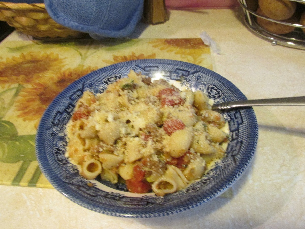 Macaroni Beef and Zucchini ThriftyFun