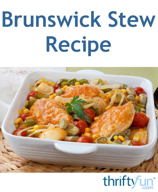 Brunswick Stew Recipes ThriftyFun