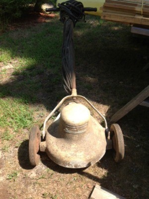 old electric mower