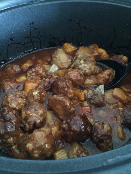 Sweet and Sour Meatballs