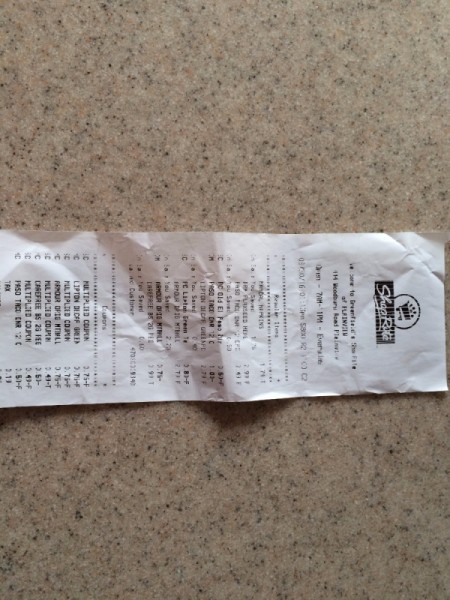 Check Your Receipt for Incorrect Prices