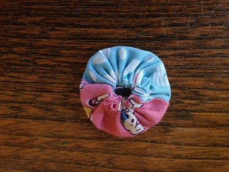 Pieced Scrap Fabric Yo Yos