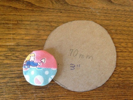 Pieced Scrap Fabric Yo Yos