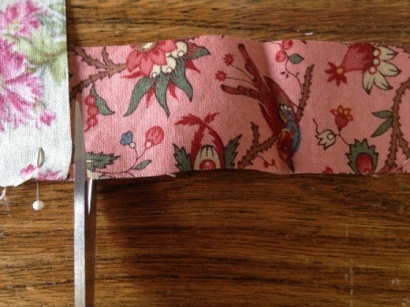 Pieced Scrap Fabric Yo Yos