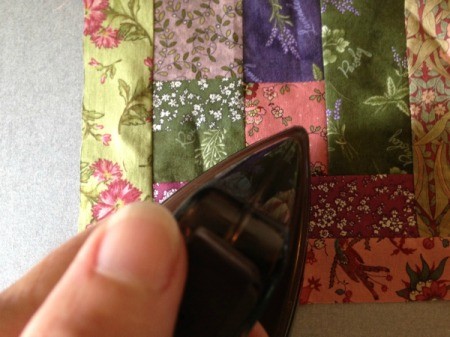 Pieced Scrap Fabric Yo Yos