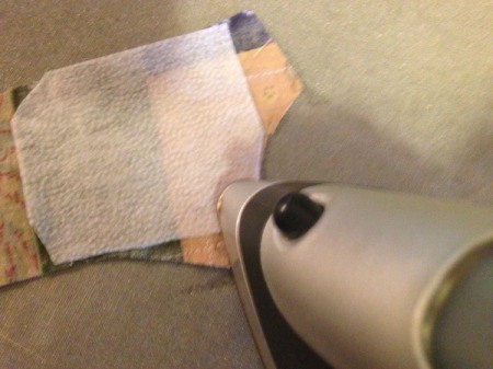 Pieced Scrap Fabric Yo Yos