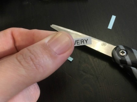 Labeling Nail Clippers and Tweezers