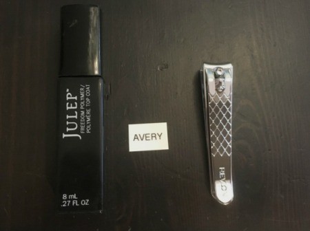 Labeling Nail Clippers and Tweezers