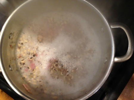 Black Eyed Peas with Ham