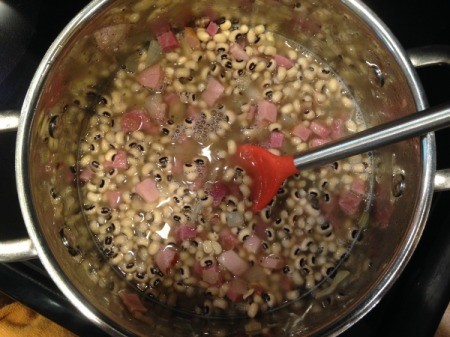 Black Eyed Peas with Ham