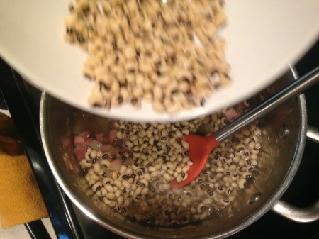 Black Eyed Peas with Ham