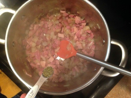 Black Eyed Peas with Ham