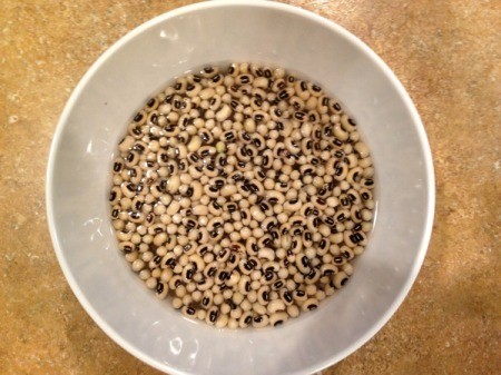 Black Eyed Peas with Ham