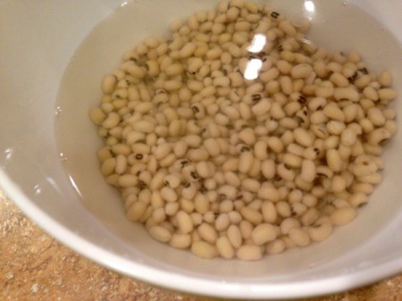 Black Eyed Peas with Ham