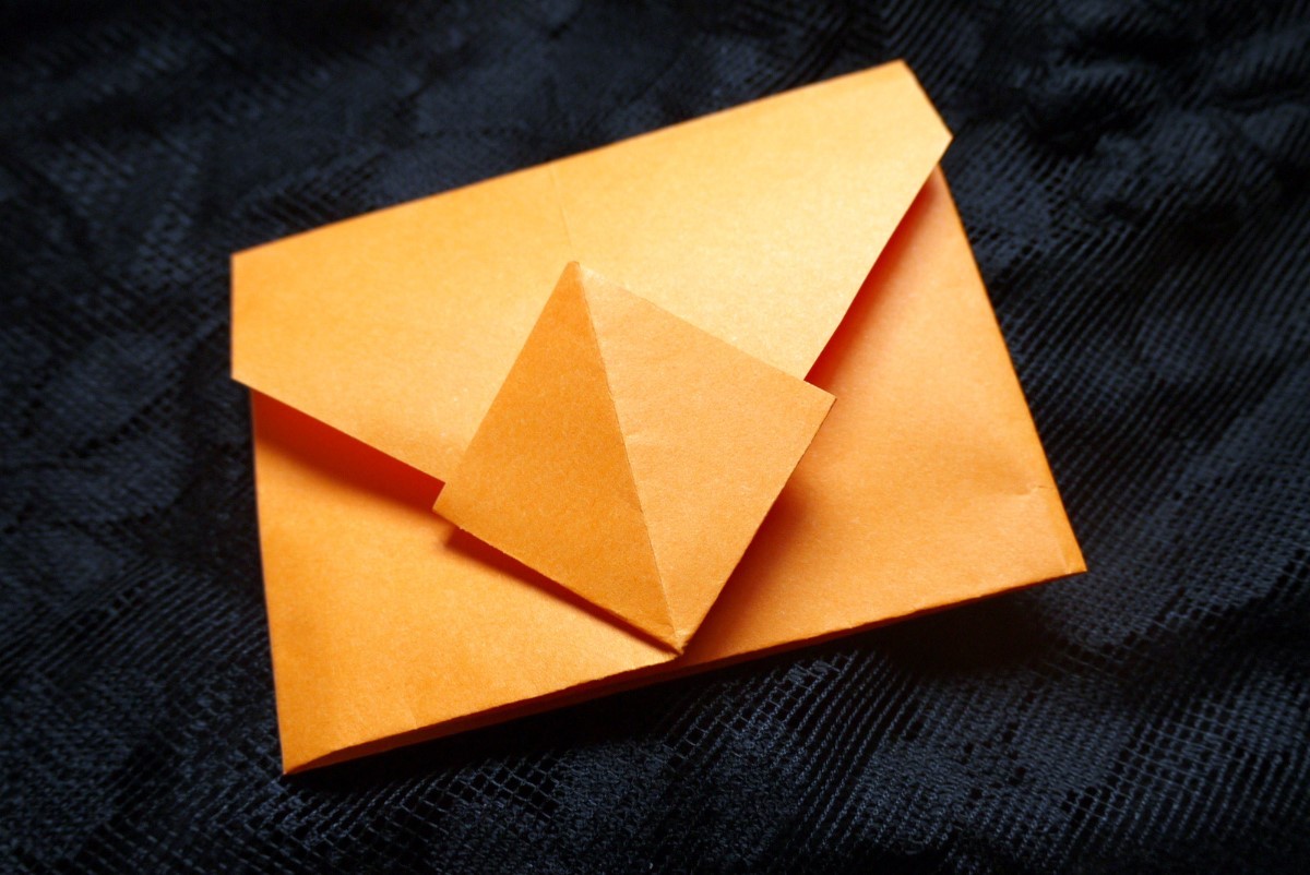 origami letter envelope