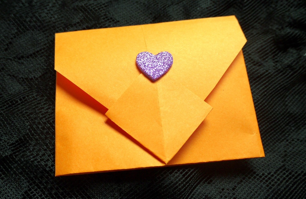 origami letter envelope