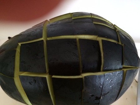 Pull-Apart Garlic Eggplant