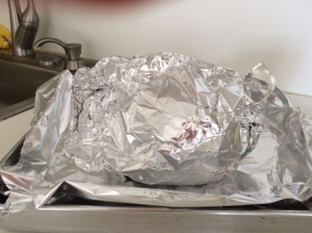 Pull-Apart Garlic Eggplant