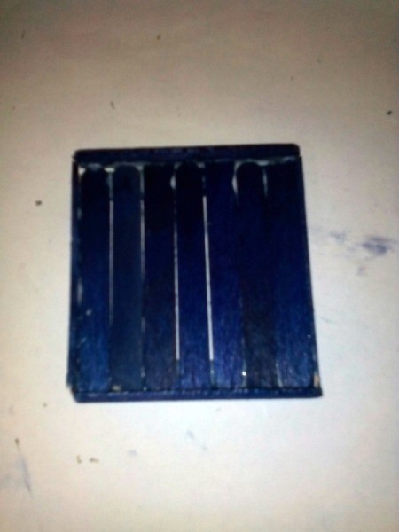 Popsicle Stick Office Tools Organizer