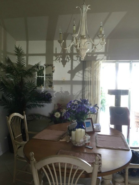 Distressed Chandelier