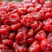 Making Cherry Cobbler Using Dried Cherries