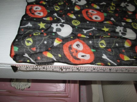 Halloween Scarf Wreath