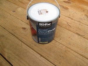 Behr deck stain