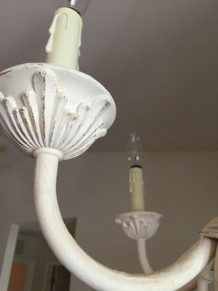 Distressed Chandelier