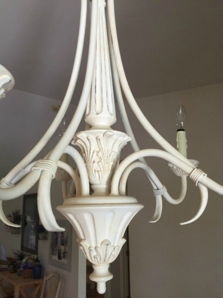 Distressed Chandelier