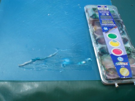 Cardboard Art Fountain