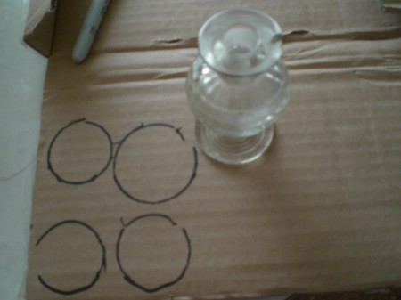 Cardboard Art Fountain