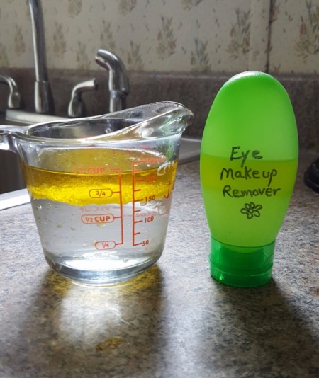 Homemade Eye Makeup Remover