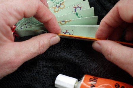 Making a Paper Fan