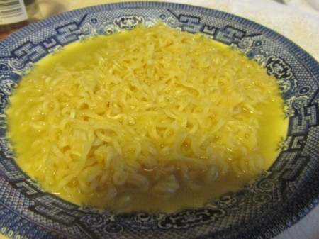 Easy Chicken and Noodles For One