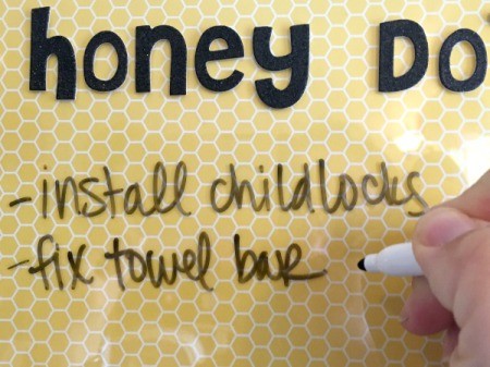 Honey-Do Memo Board