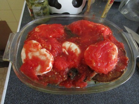 Chicken and Eggplant Bake