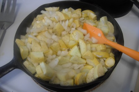 Fried Yellow Squash