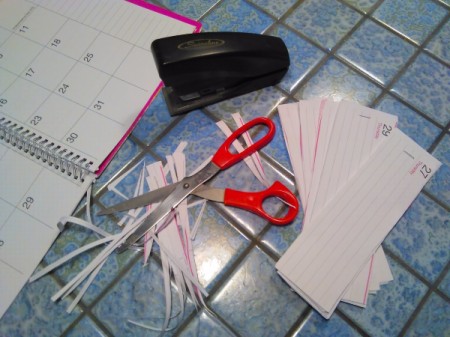 Recycle Old Day Planners into Scratch-Pads