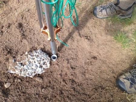 Installing a Breezecatcher Rotary Clothesline