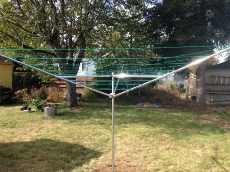 Installing a Breezecatcher Rotary Clothesline