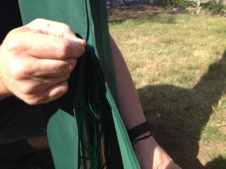 Installing a Breezecatcher Rotary Clothesline