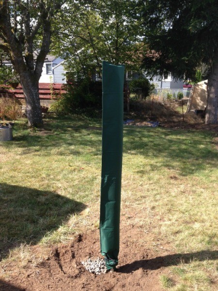 Installing a Breezecatcher Rotary Clothesline